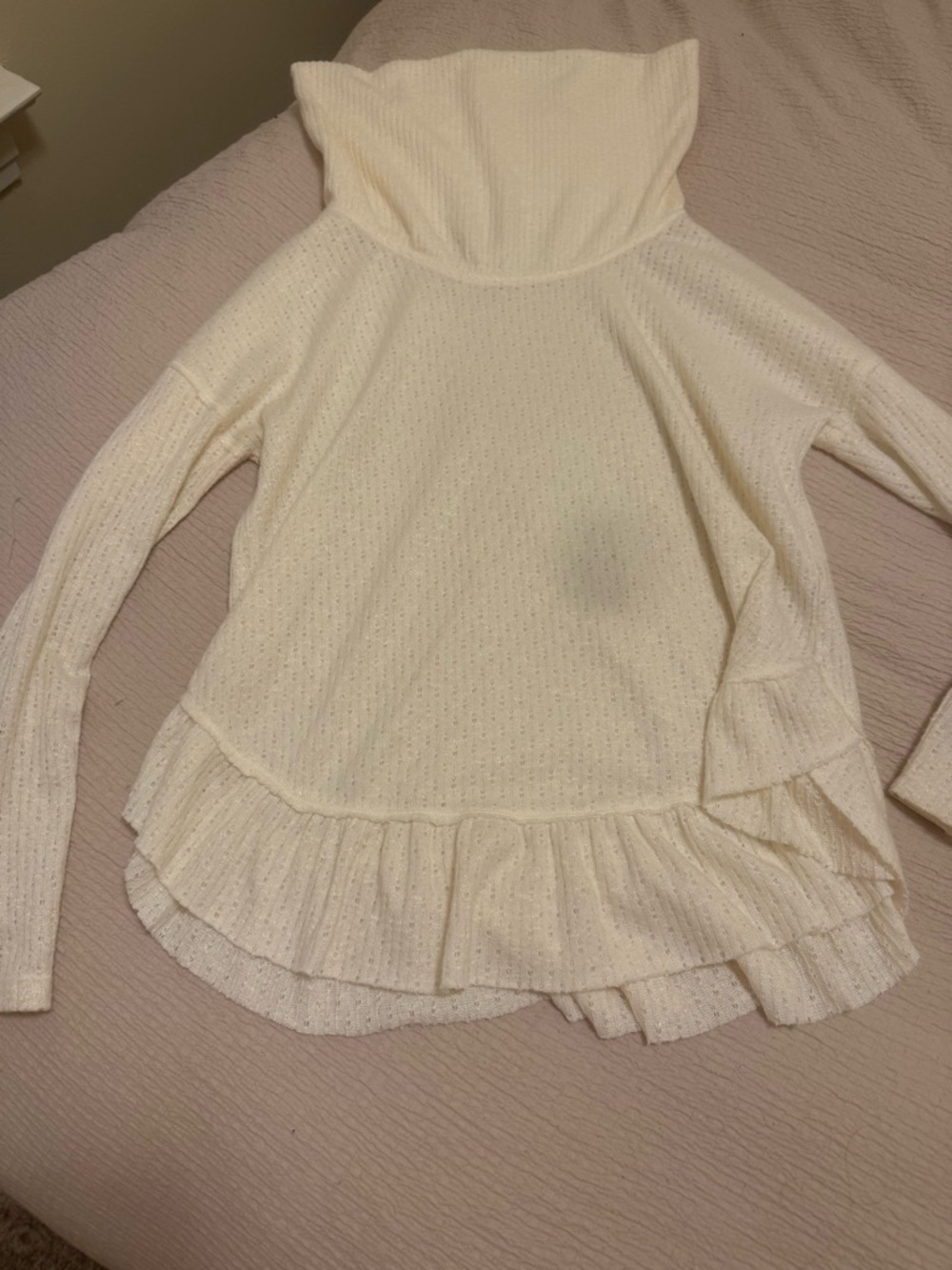 Maeve Addie Ruffled Hacci Pullover - Picture 8 of 8